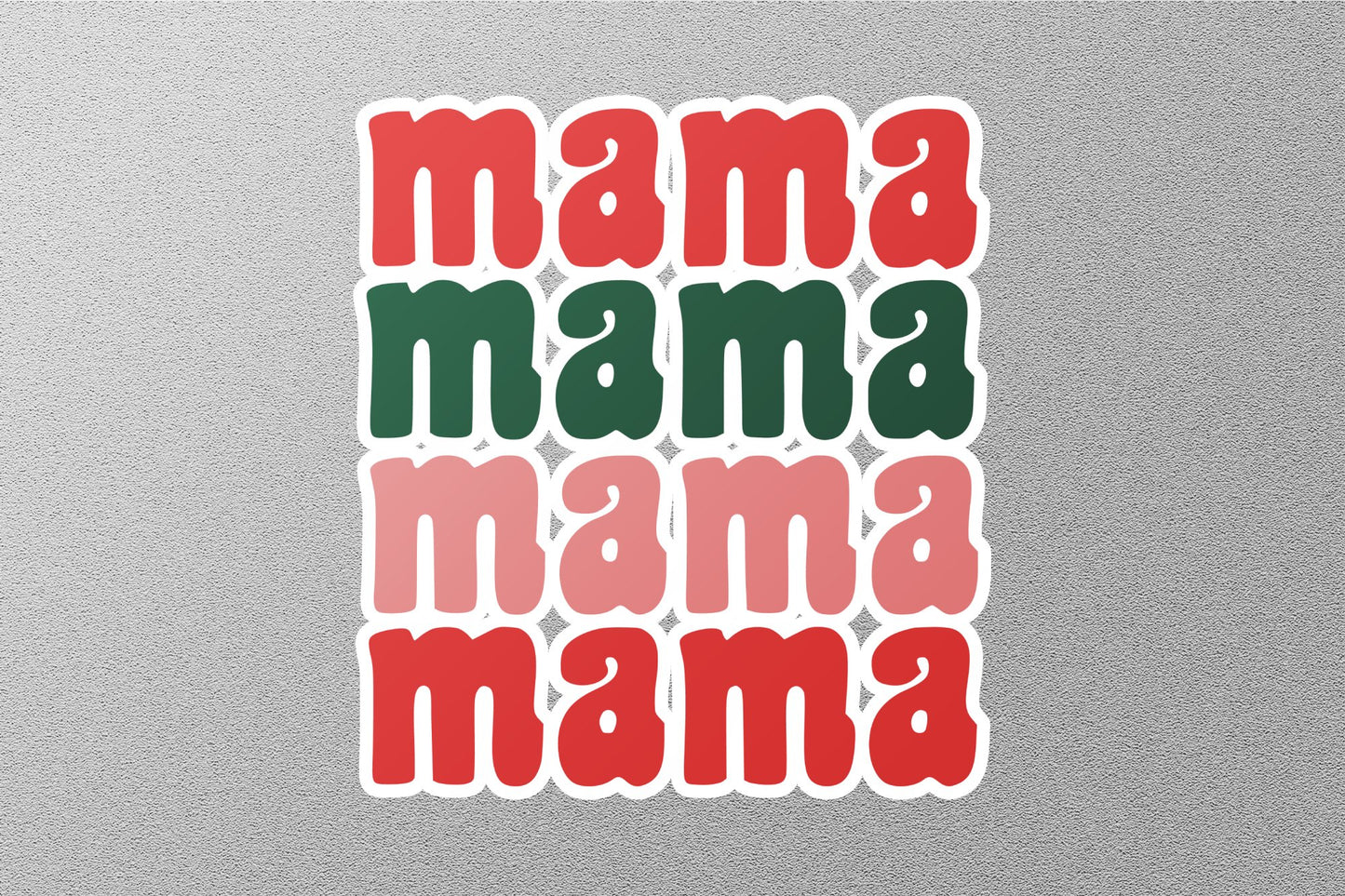Wholesale Mama Christmas Sticker
