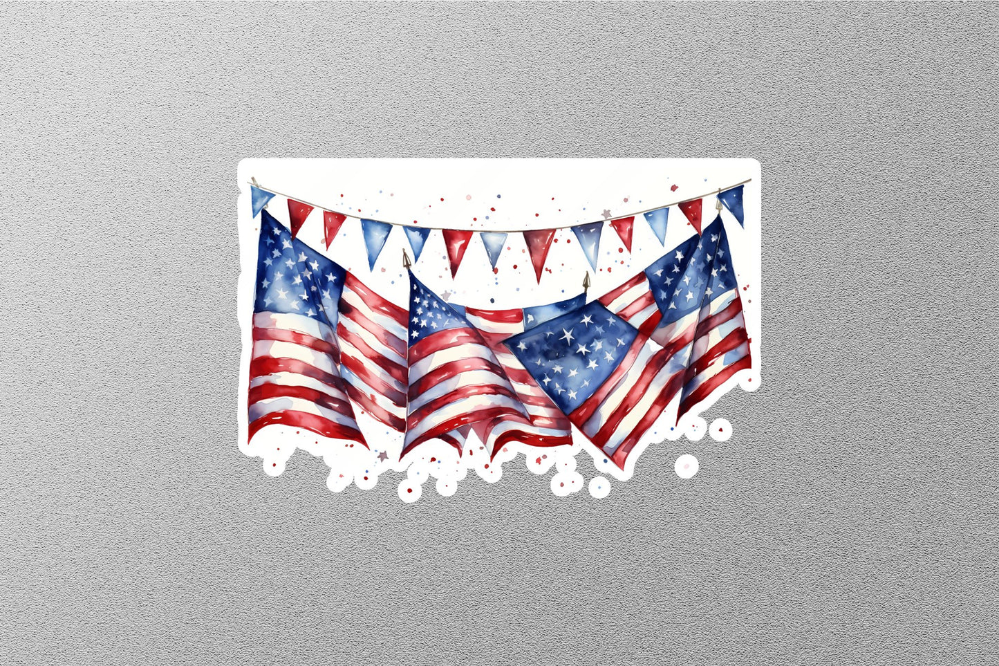 Wholesale American Flag Sticker