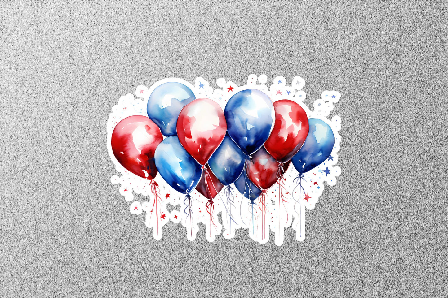 Wholesale American Patriotic Balloons Sticker