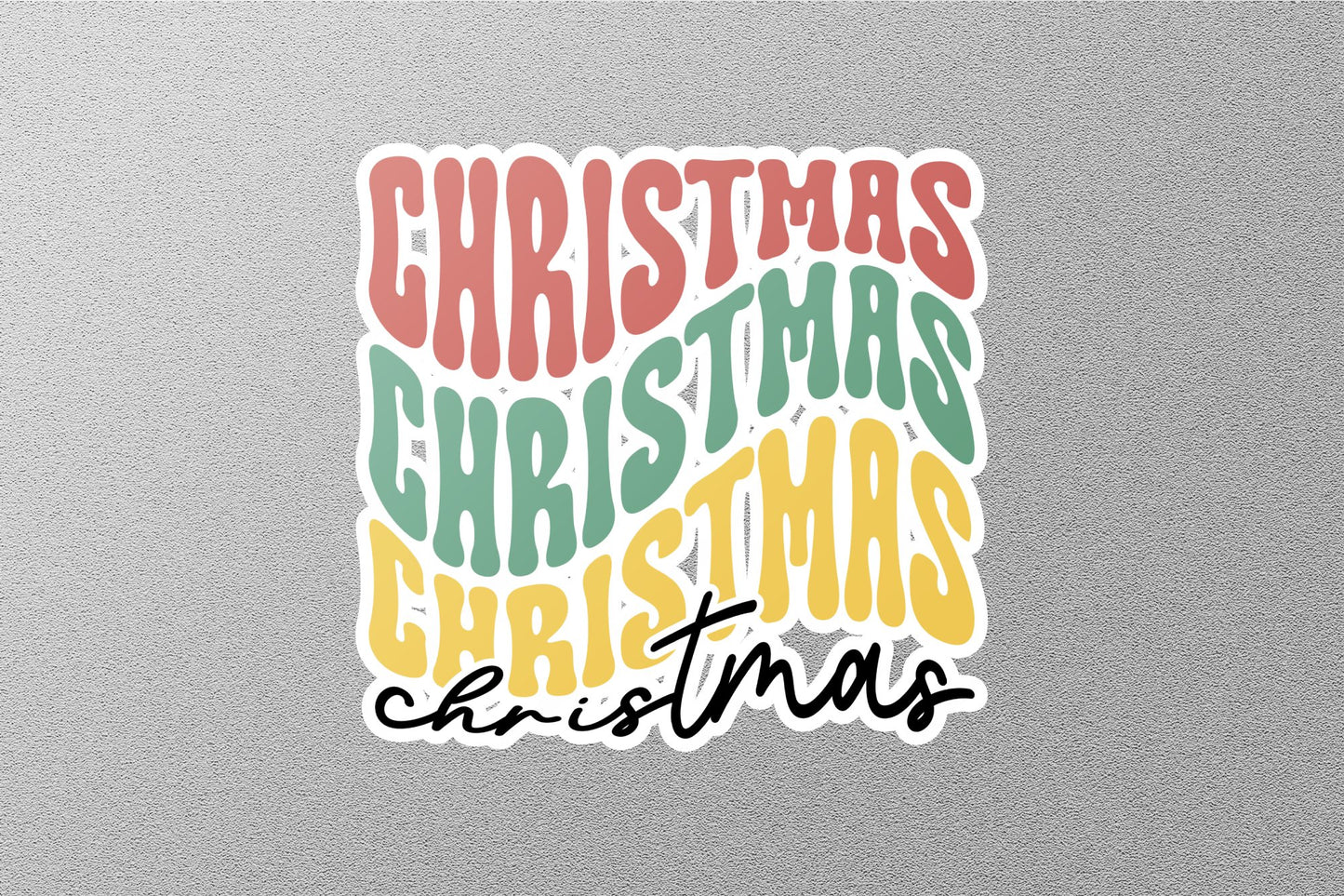 Wholesale Happy Christmas Sticker