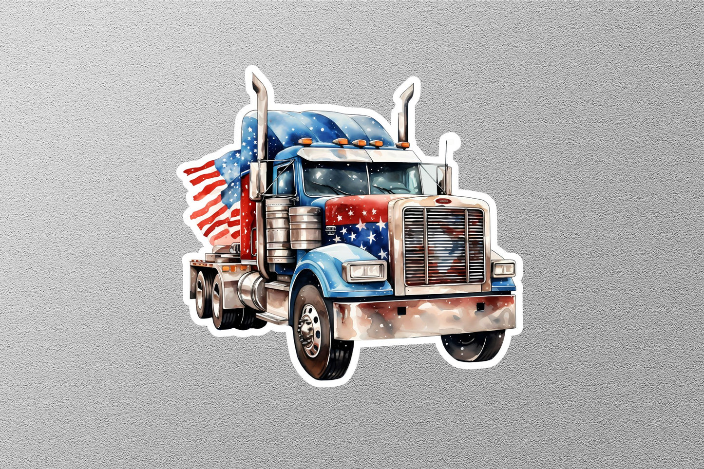 Wholesale Patriotic American Truck Sticker