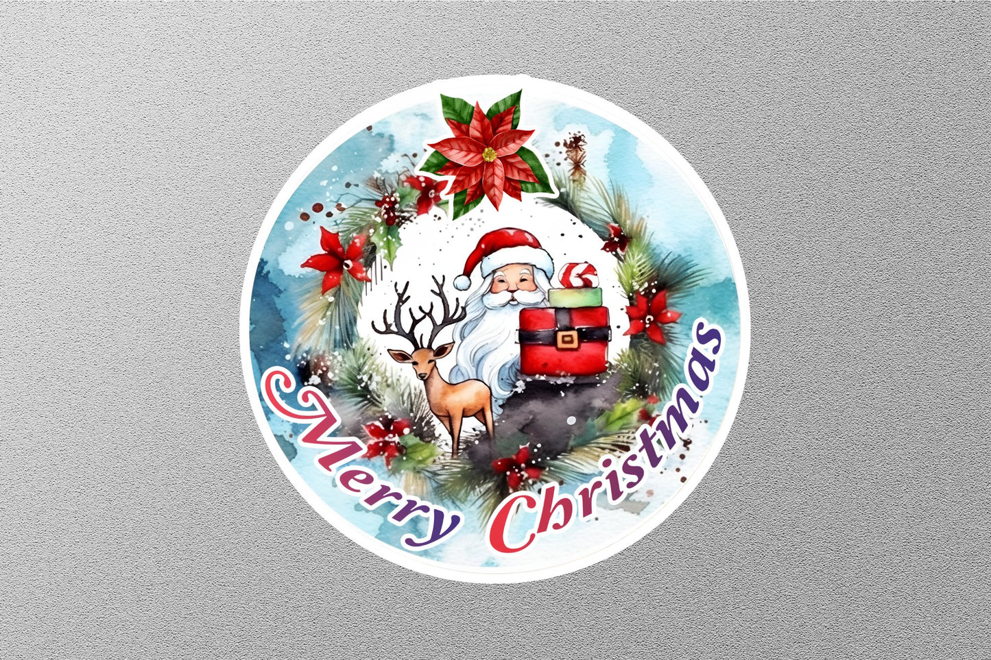 Wholesale Happy Merry Christmas Sticker