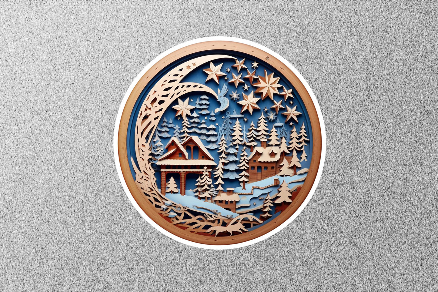 Wholesale Christmas Winter Land Winter Holiday Sticker
