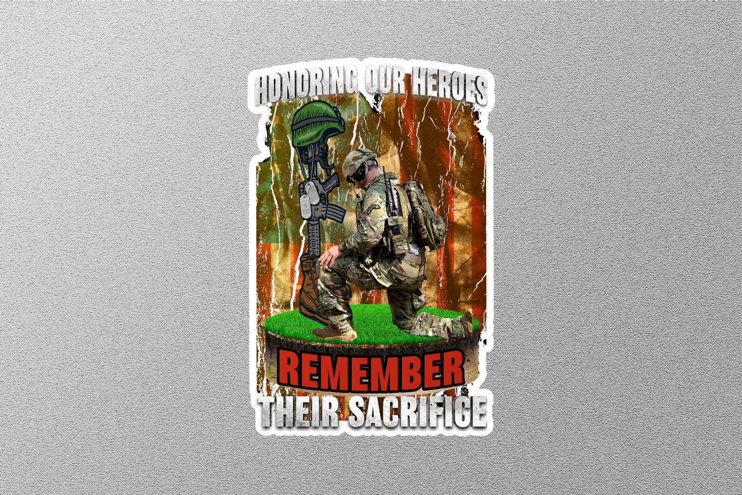 Wholesale Honoring Our Heroes Sticker