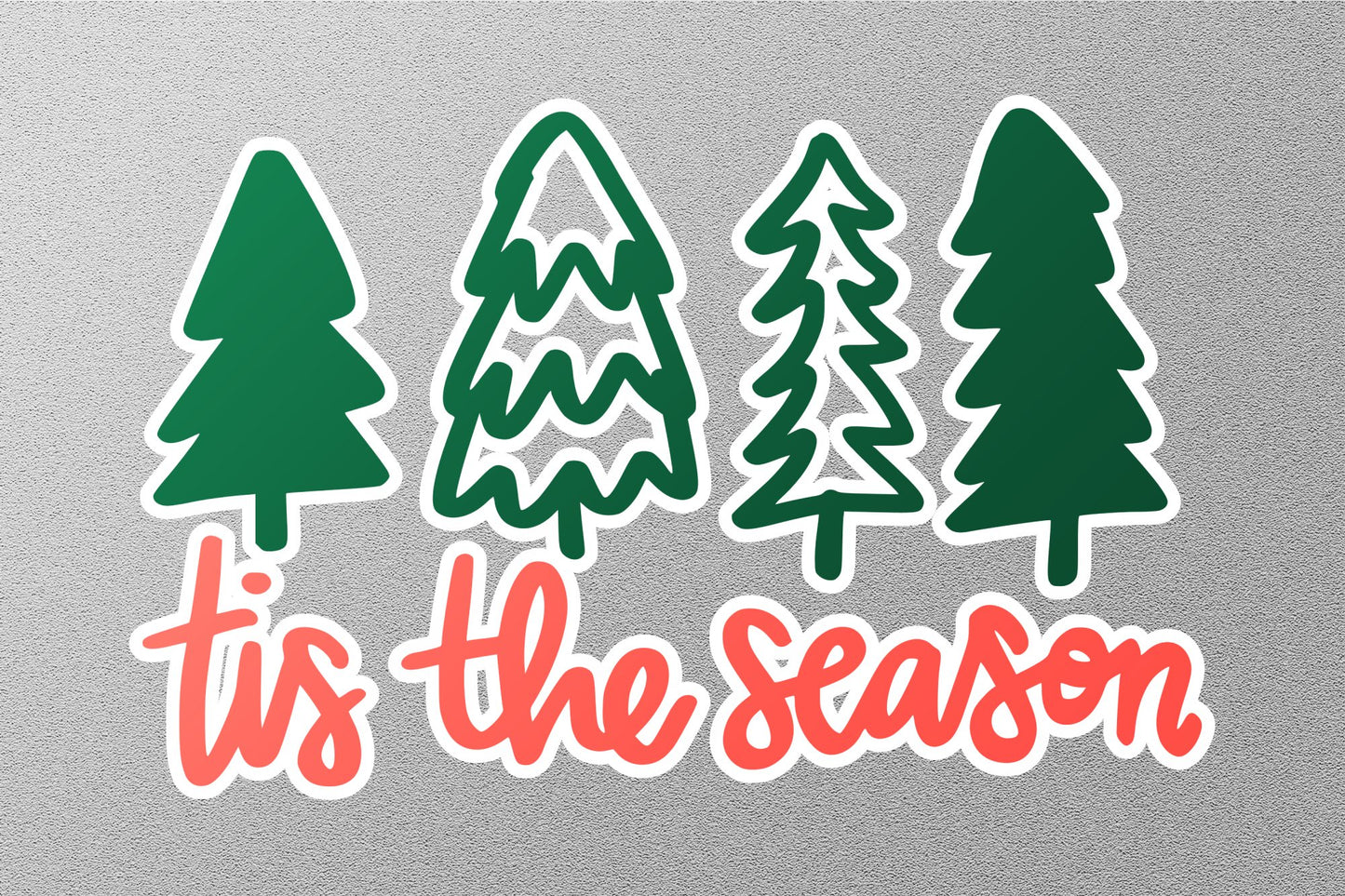 Wholesale Tis The Season Christmas Sticker