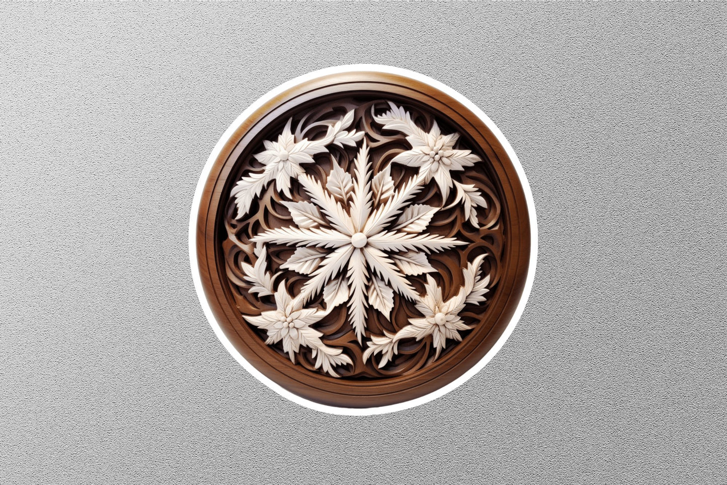 Wholesale Talla Madera Winter Holiday Sticker