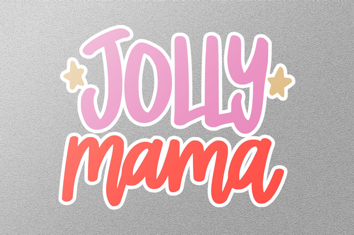 Wholesale Jolly Mama Christmas Sticker
