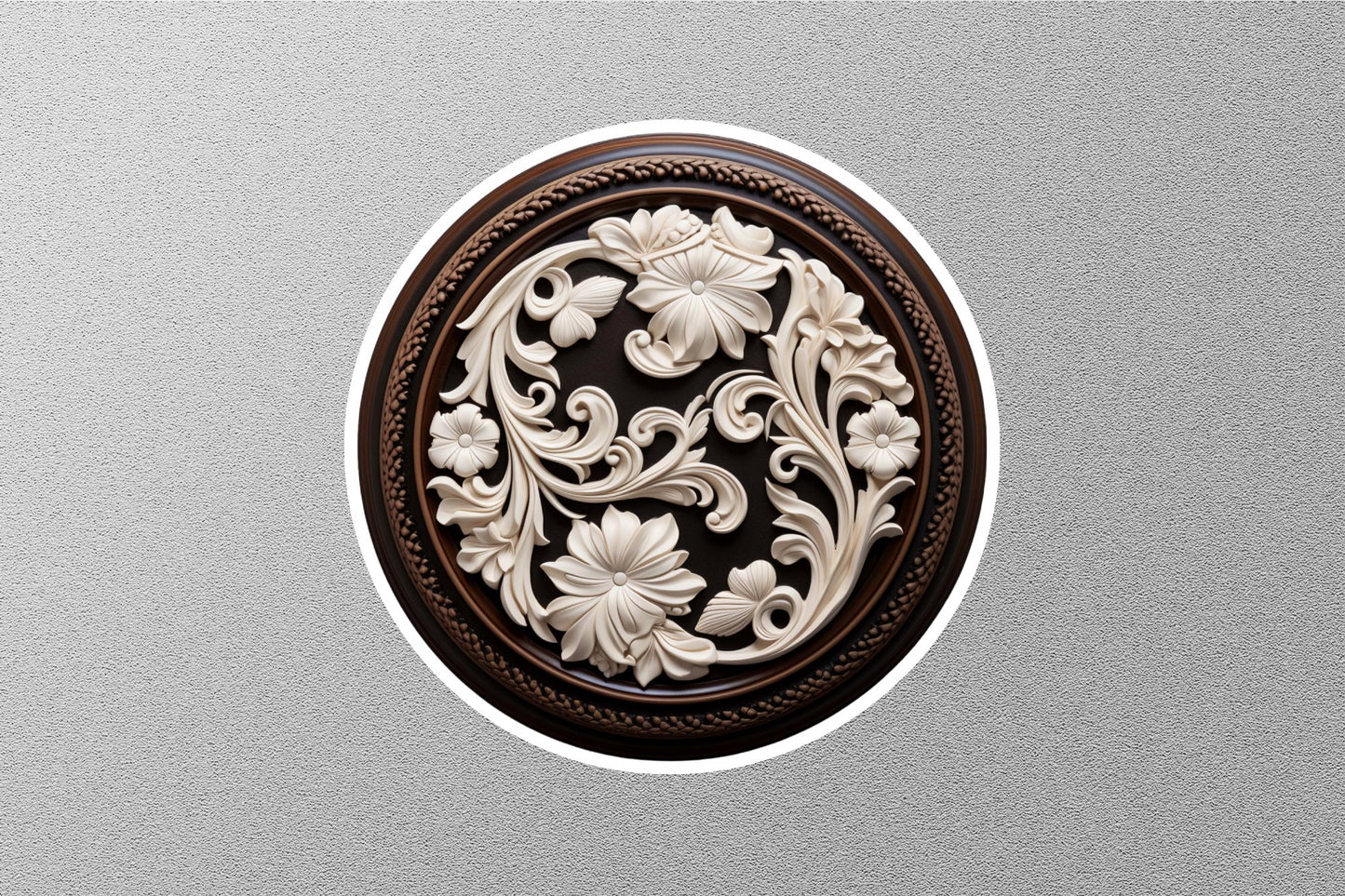 Wholesale Decal Wood Carving Winter Holiday Sticker