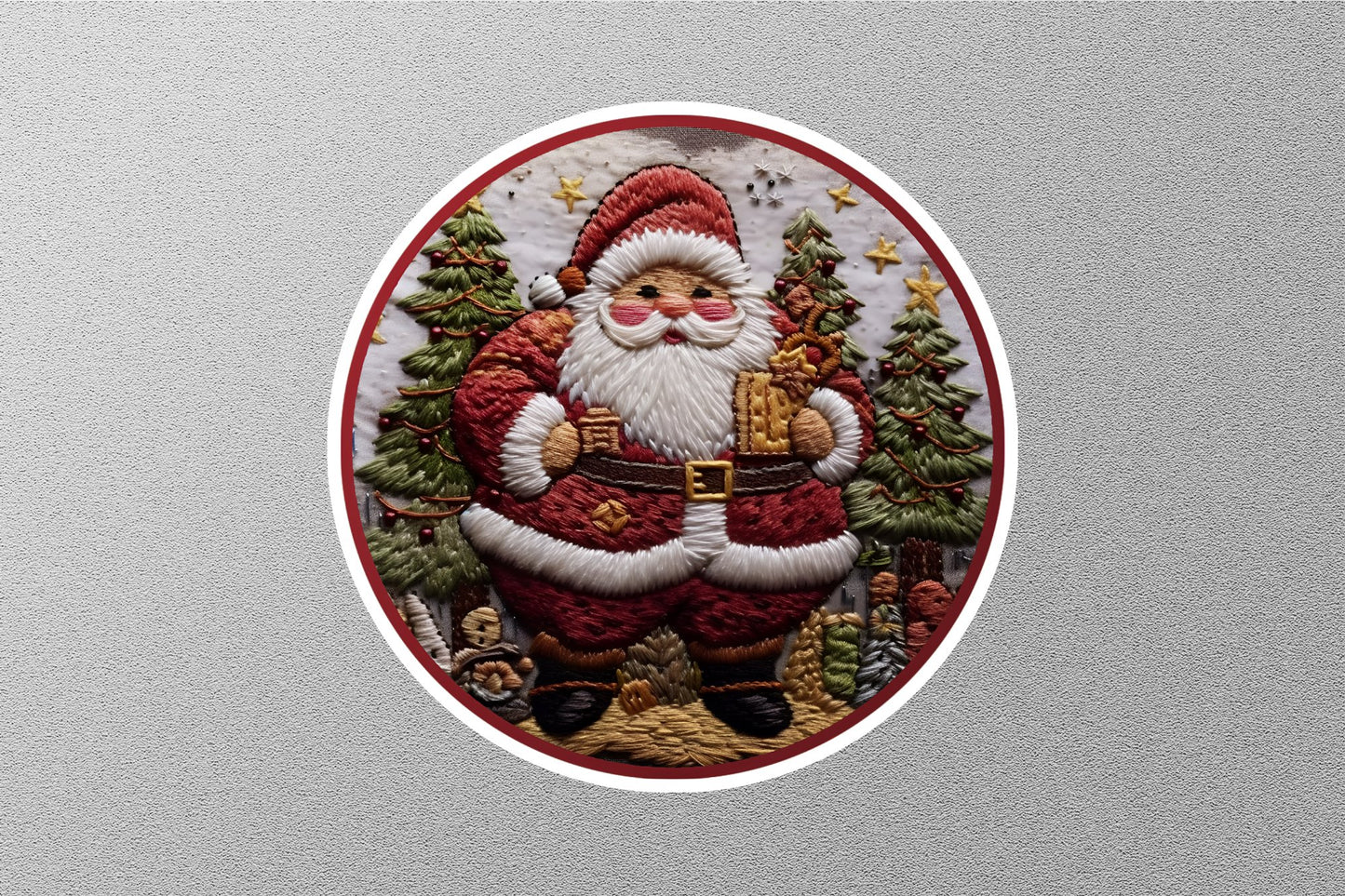Wholesale Cute Santa Christmas Sticker