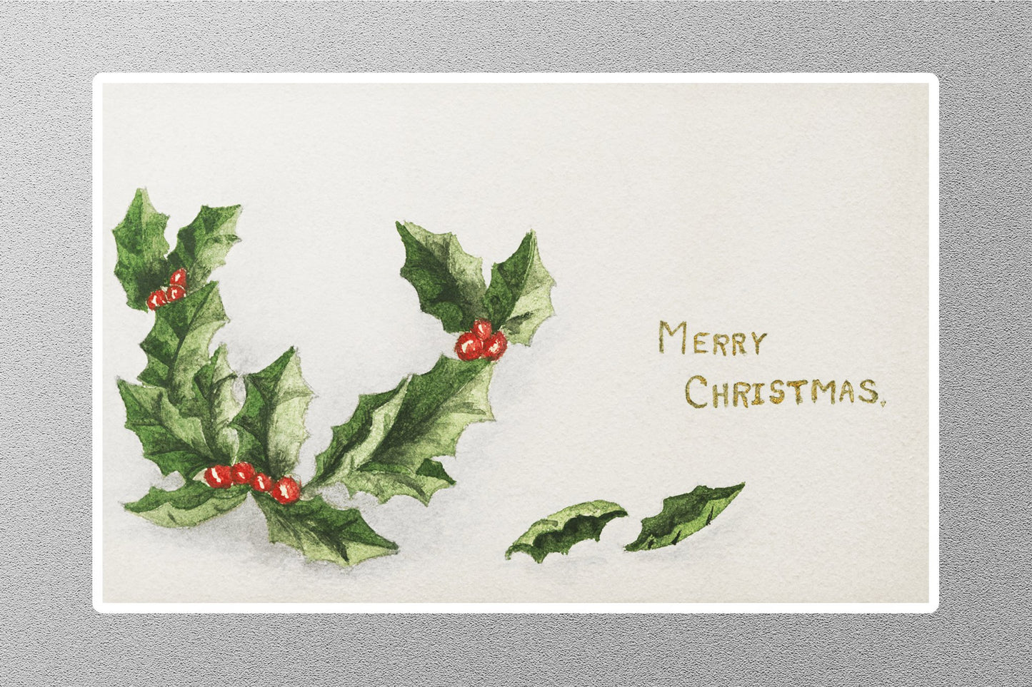 Wholesale Vintage Merry Christmas Sticker
