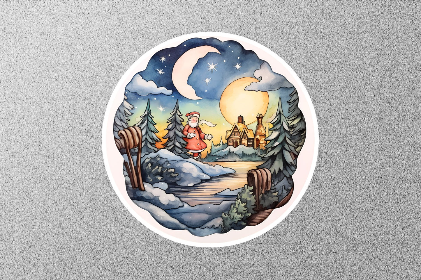 Wholesale Crafts With Frien Christmas Sticker