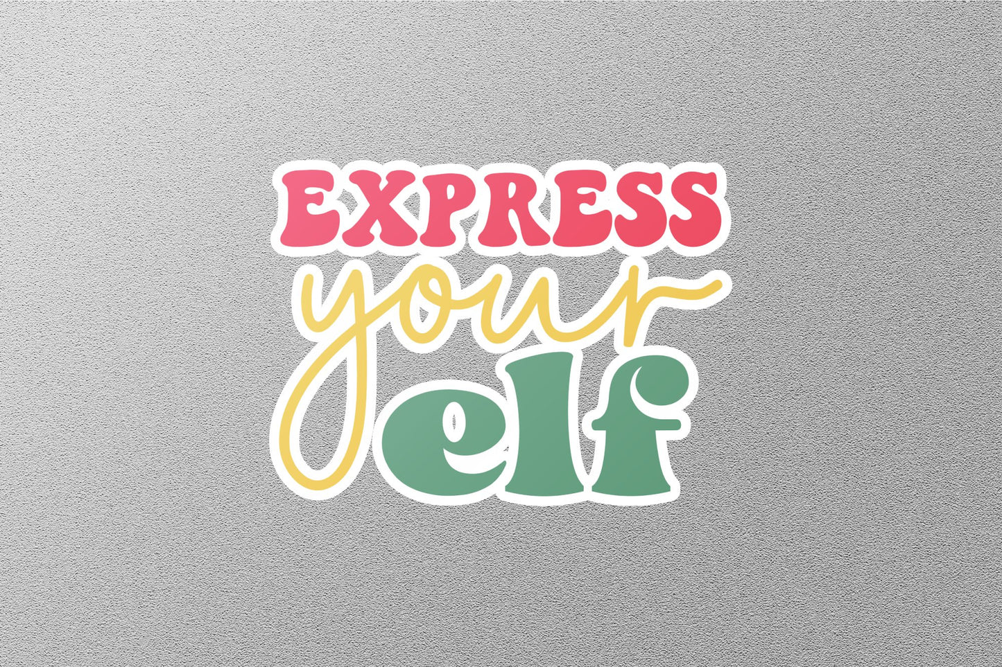 Wholesale Express Your Elf Christmas Sticker