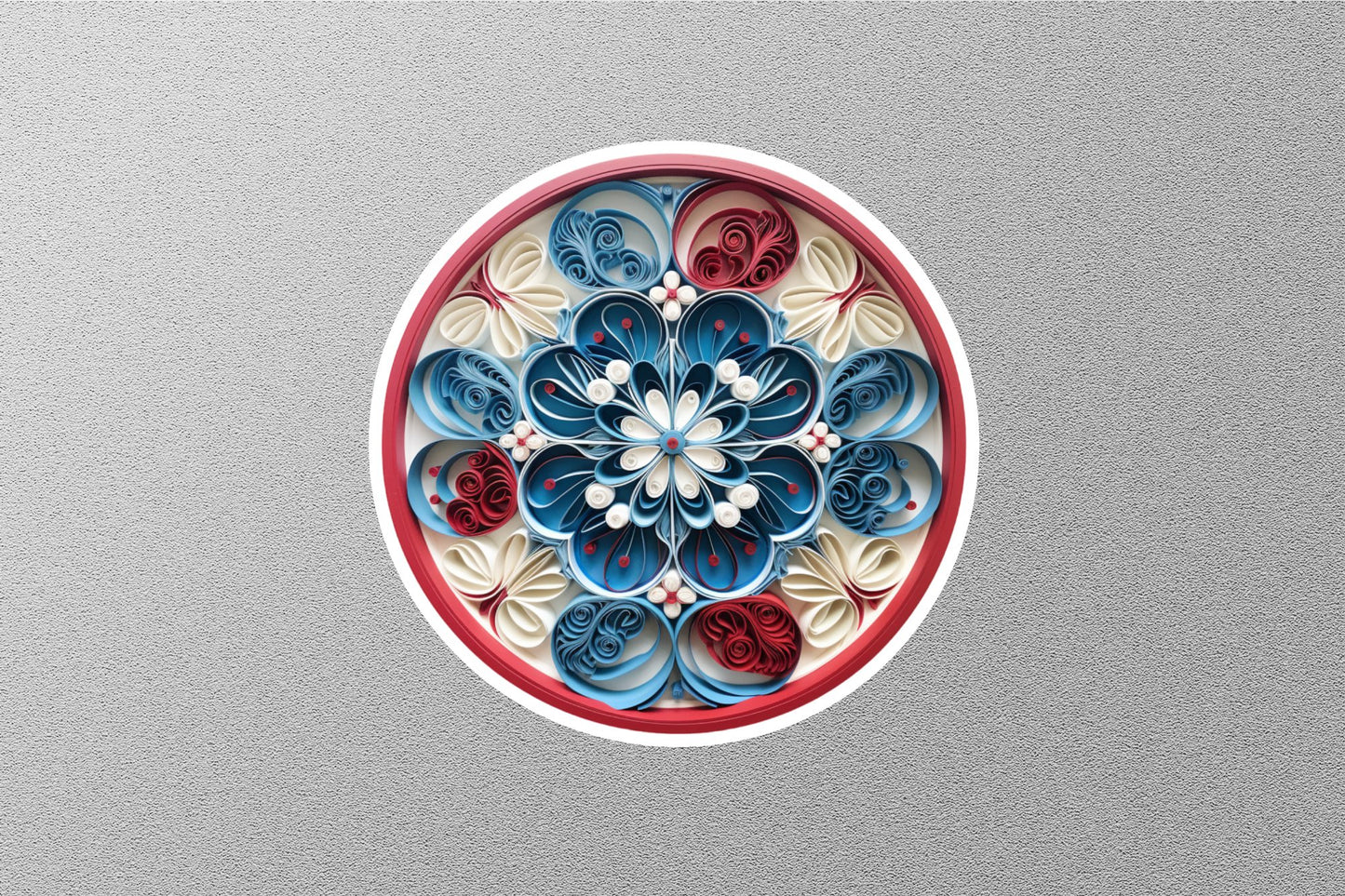 Wholesale Paper Quilling Winter Holiday Sticker
