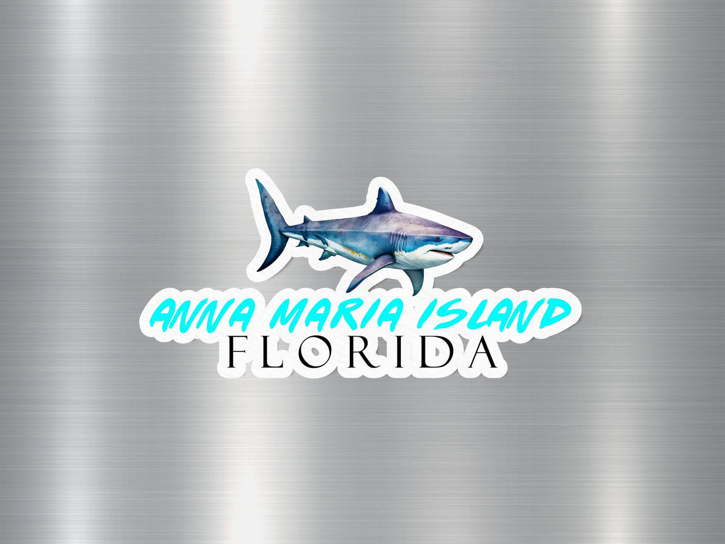 Wholesale Anna Maria Island Florida Shark Sticker
