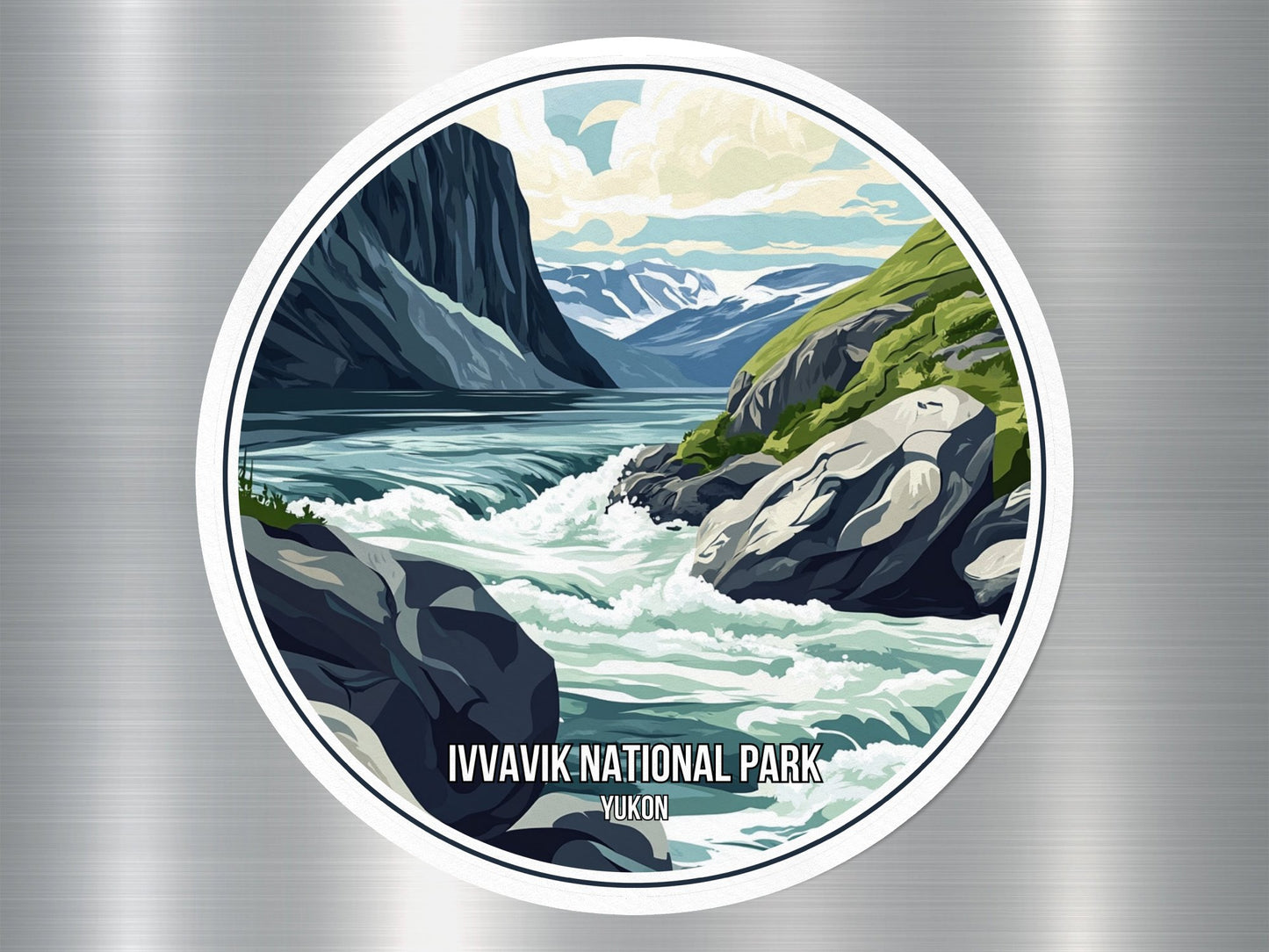 Wholesale Ivvavik Yukon Canada National Park Sticker