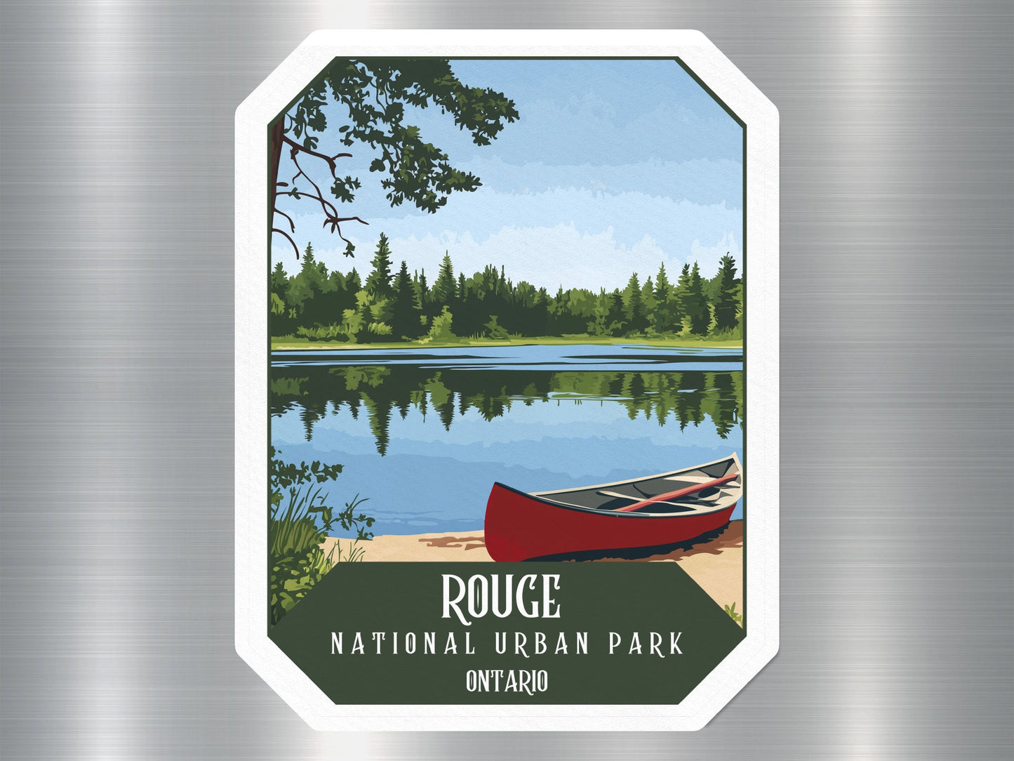 Wholesale Rouge Canada National Park Sticker