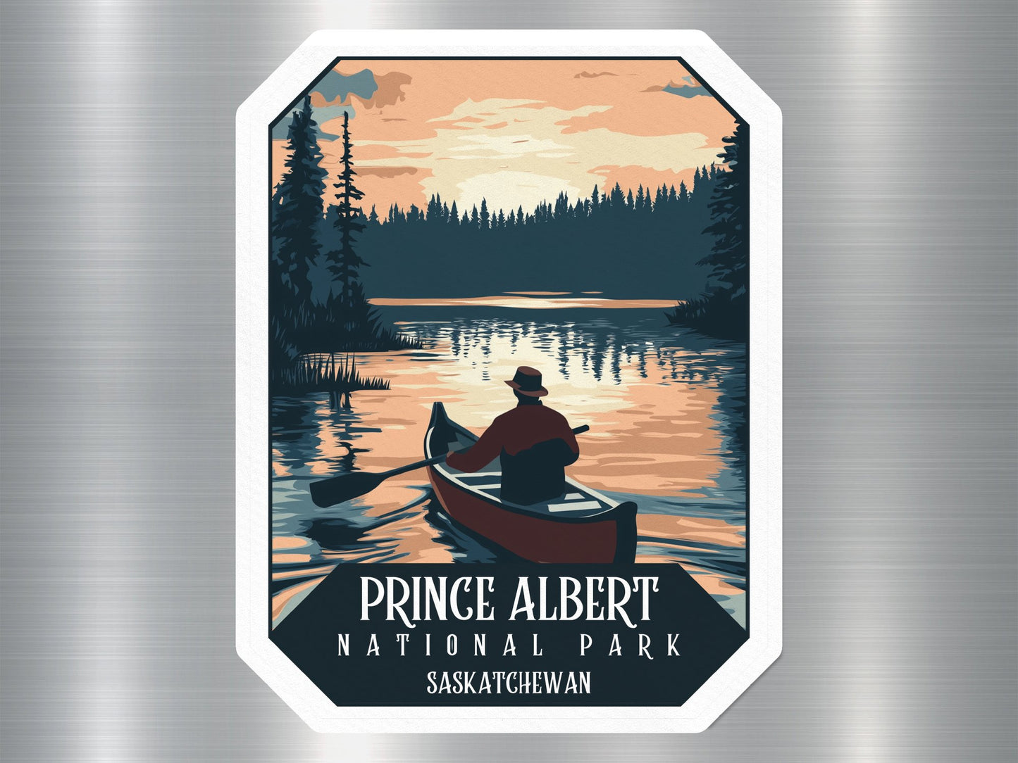 Wholesale Prince Albert Canada National Park Sticker