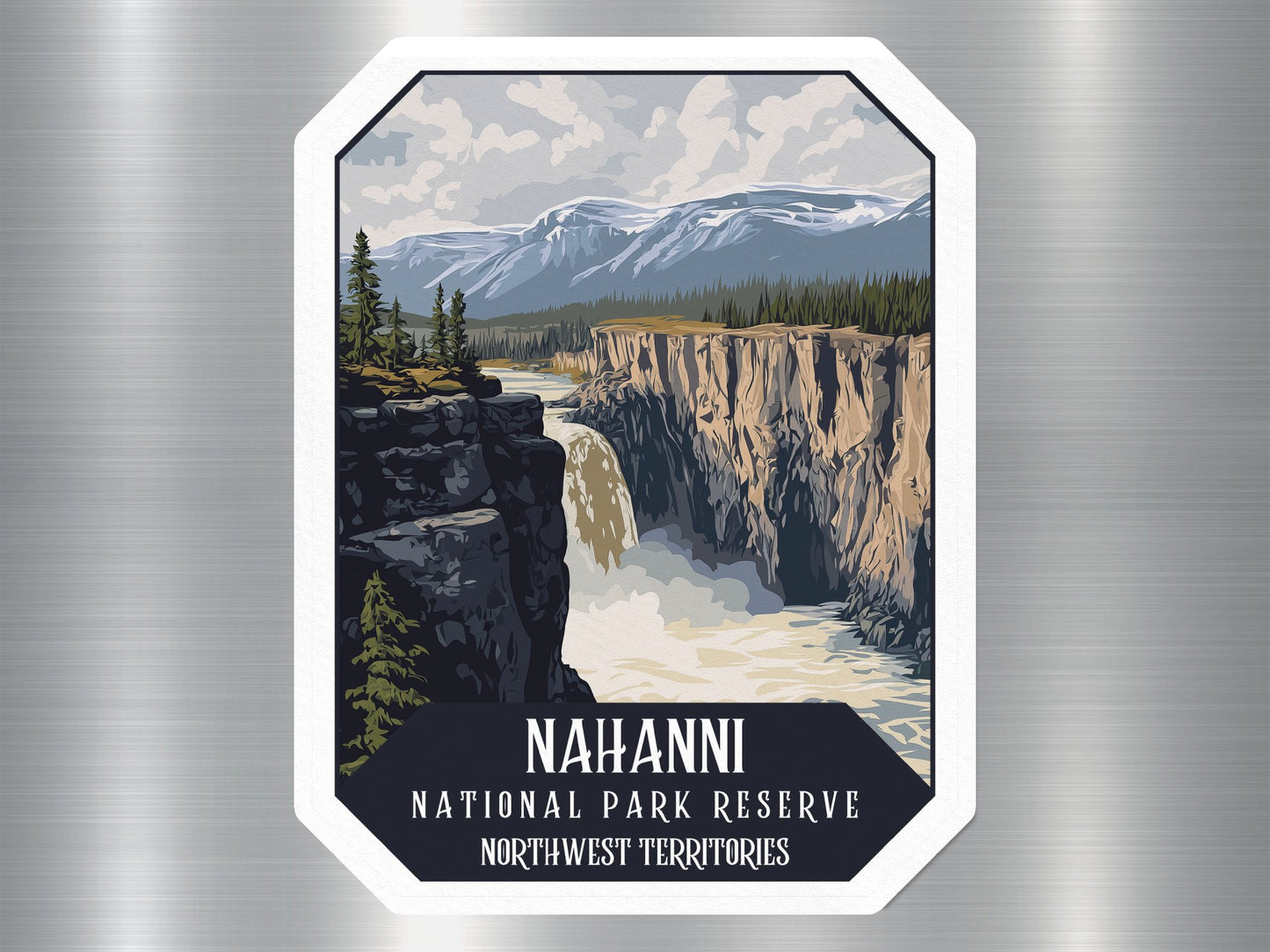 Wholesale Nahanni Canada National Park Sticker