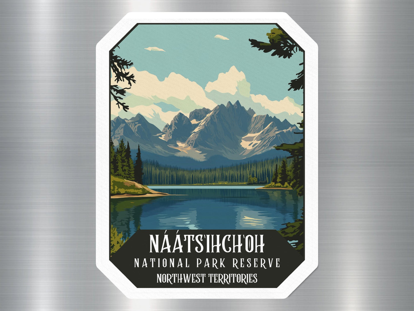 Wholesale Naatsihchoh Canada National Park Sticker