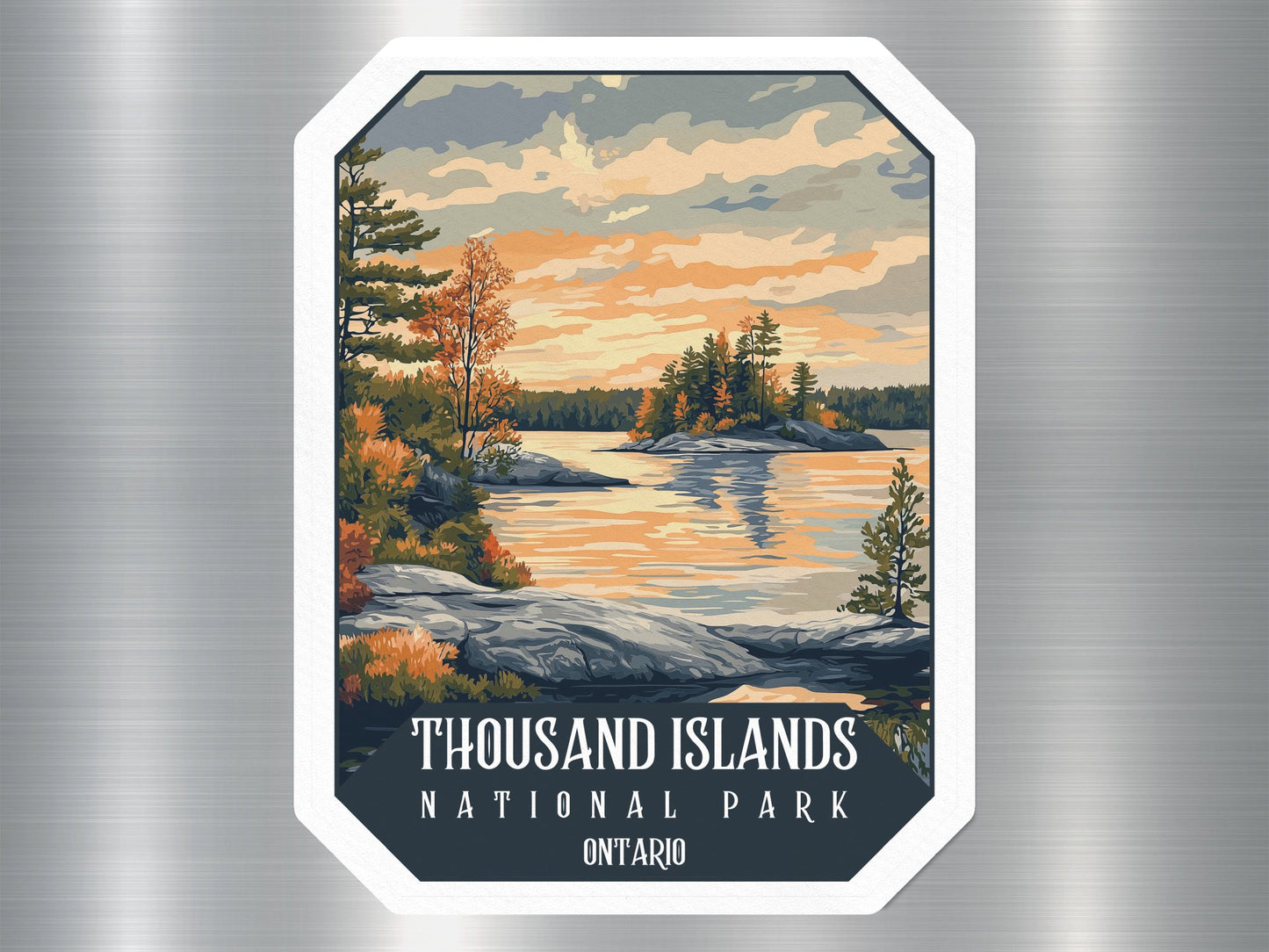 Wholesale Thousand Island Canada National Park Sticker
