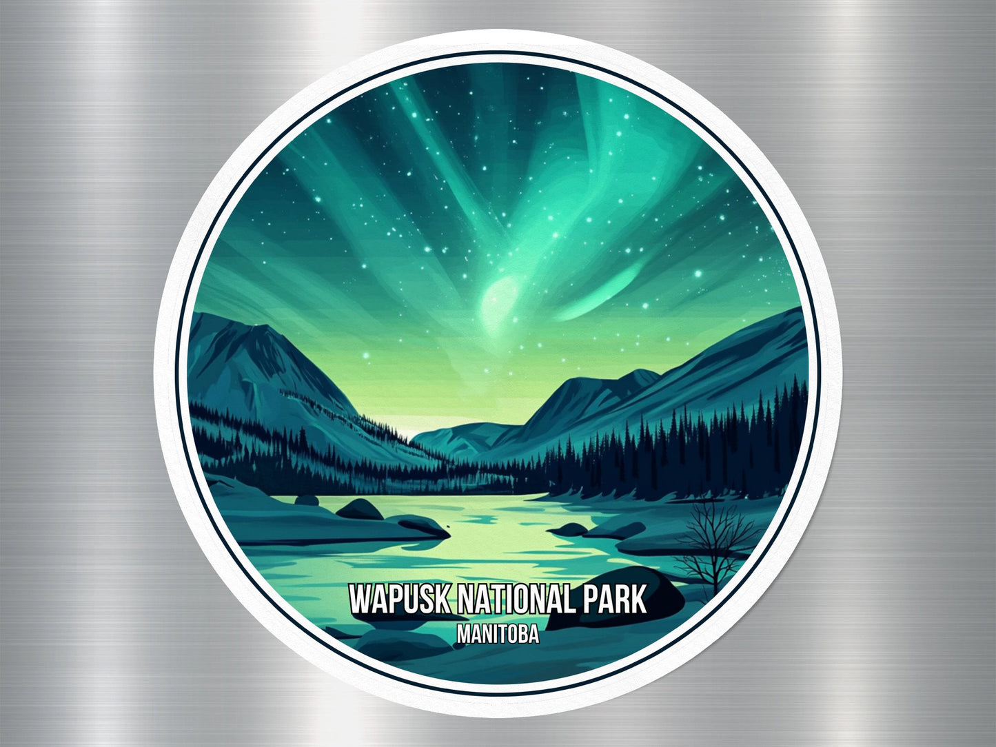 Wholesale Wapusk Manitoba Canada National Park Sticker