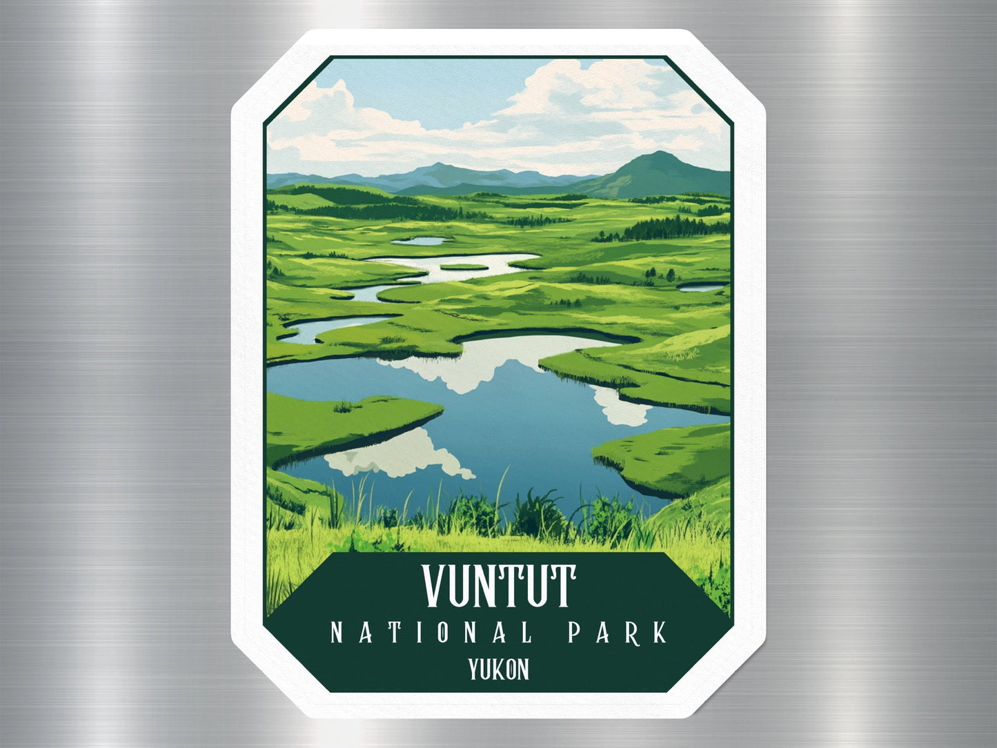 Wholesale Vuntut Canada National Park Sticker