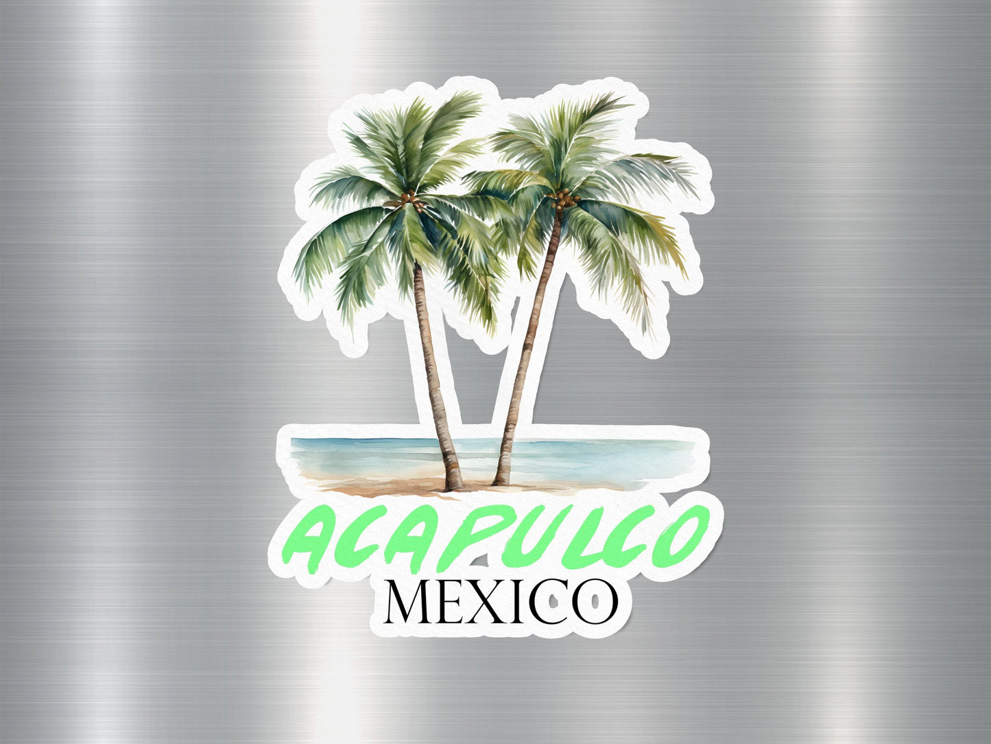 Wholesale Acapulco Mexico Palm Tree Sticker