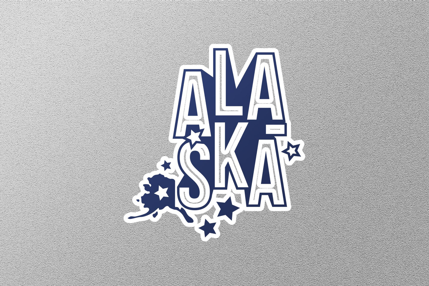 Wholesale Alaska 2 State Sticker
