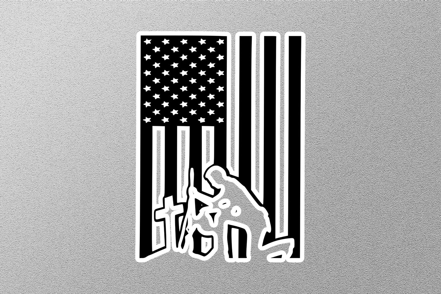 Wholesale American Flag Military Sticker