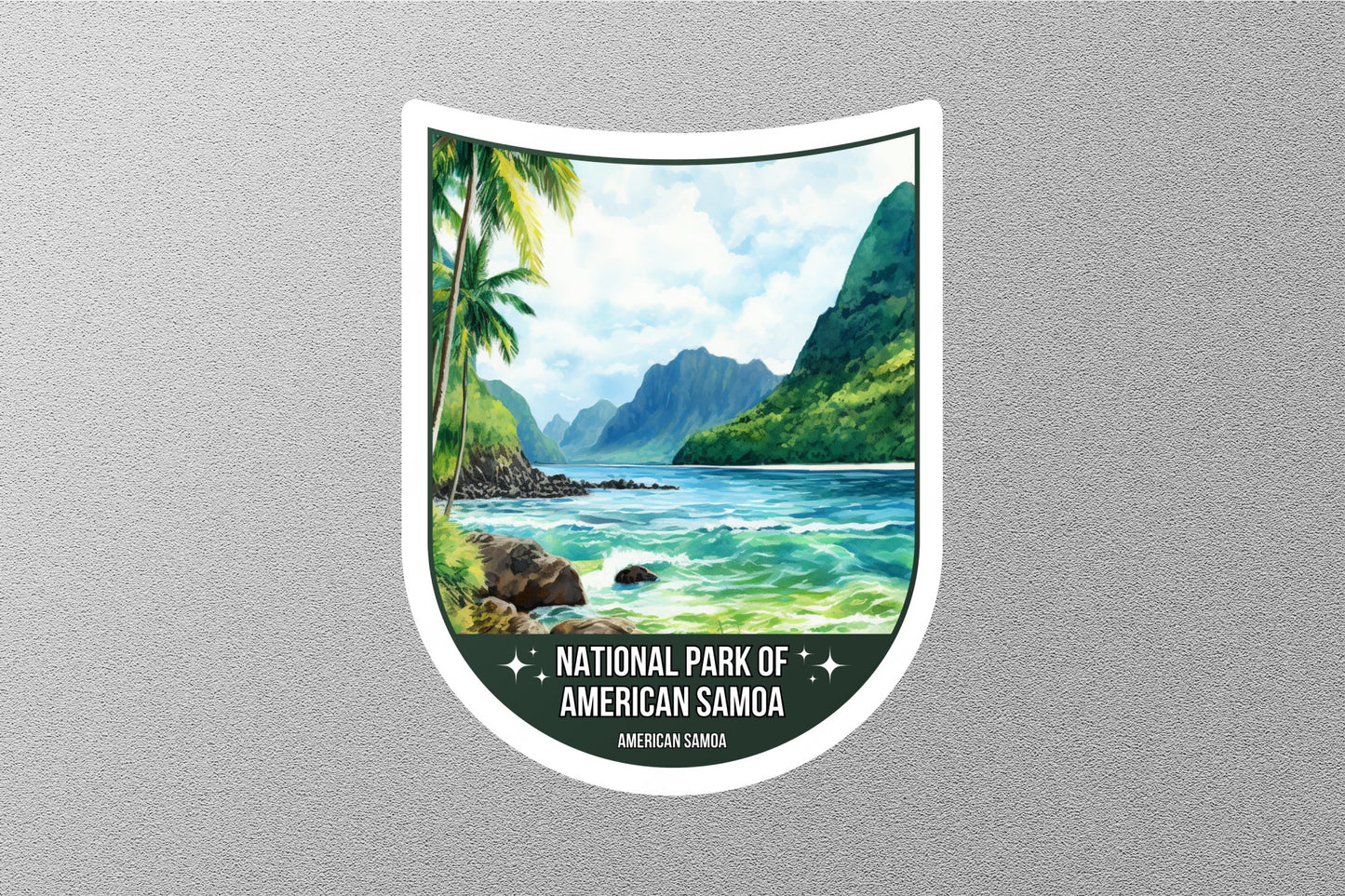 Wholesale American Samoa National Park Sticker