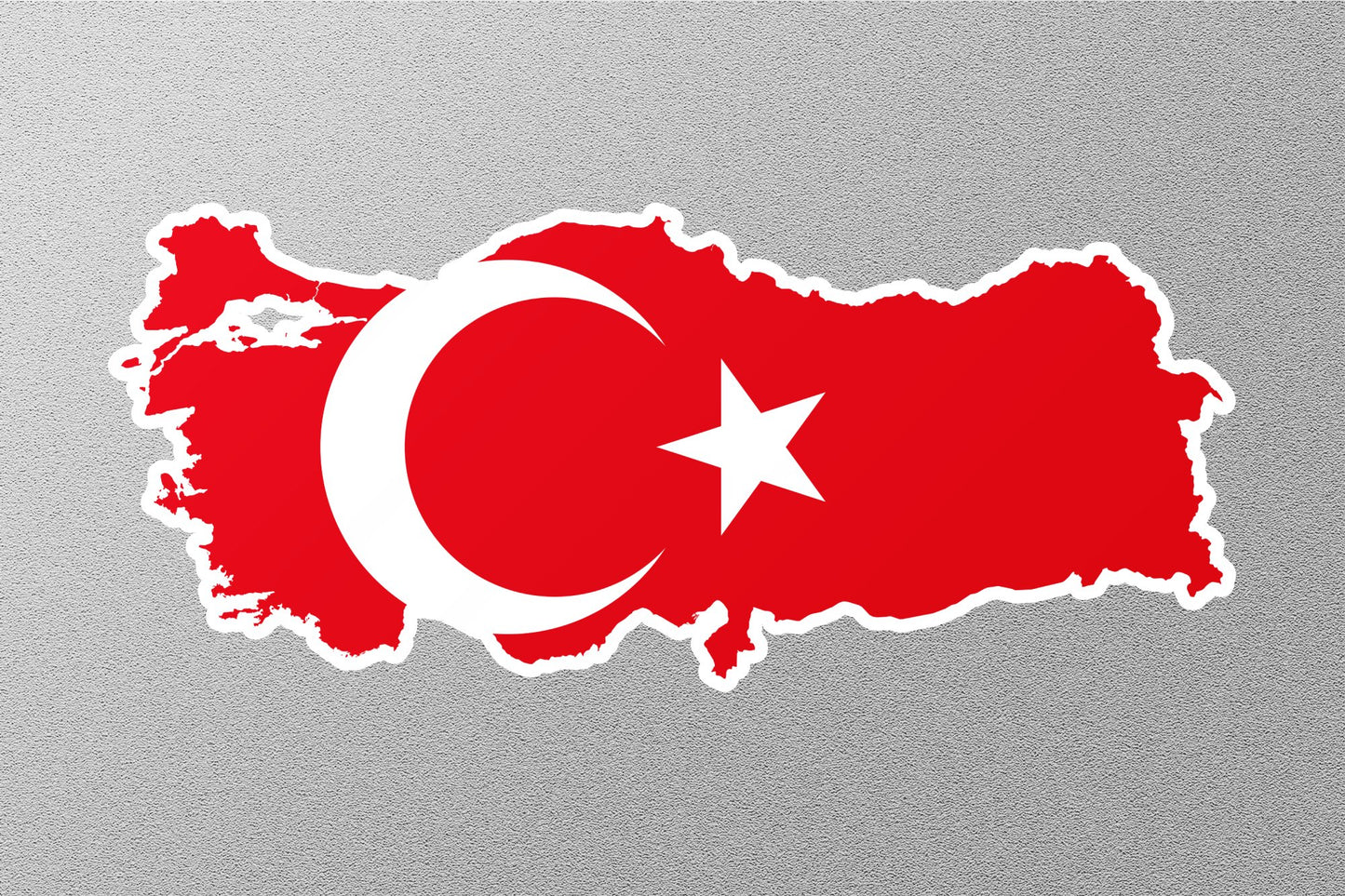 Wholesale Turkey Country Flag Sticker