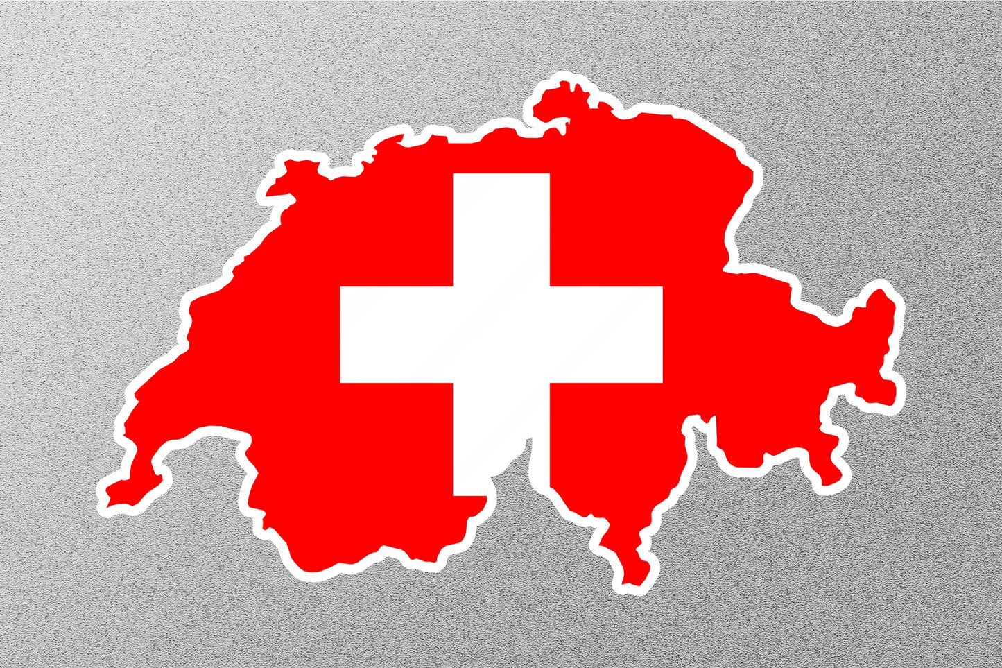 Switzerland Country Flag Sticker