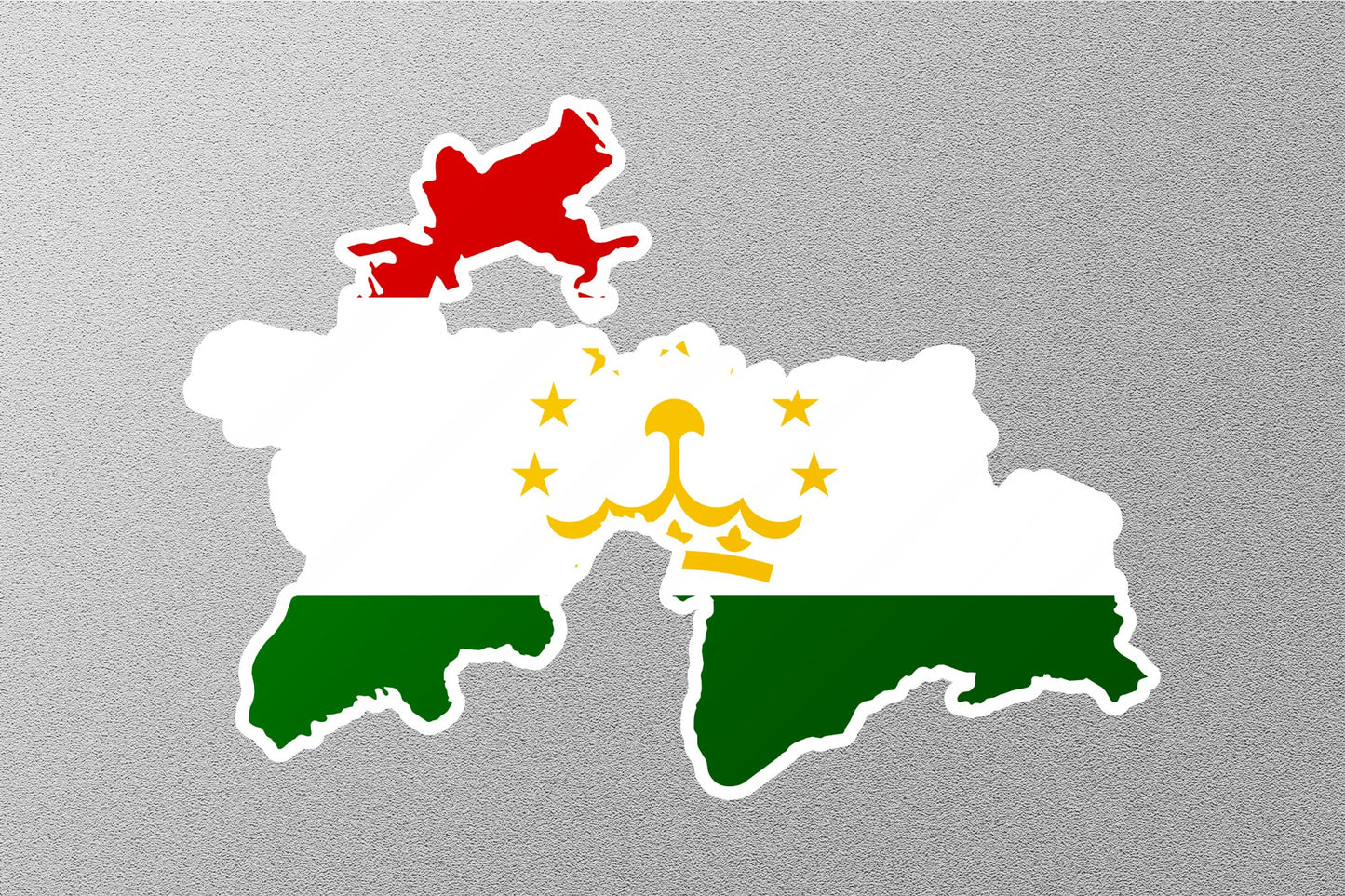 Wholesale Tajikistan Country Flag Sticker