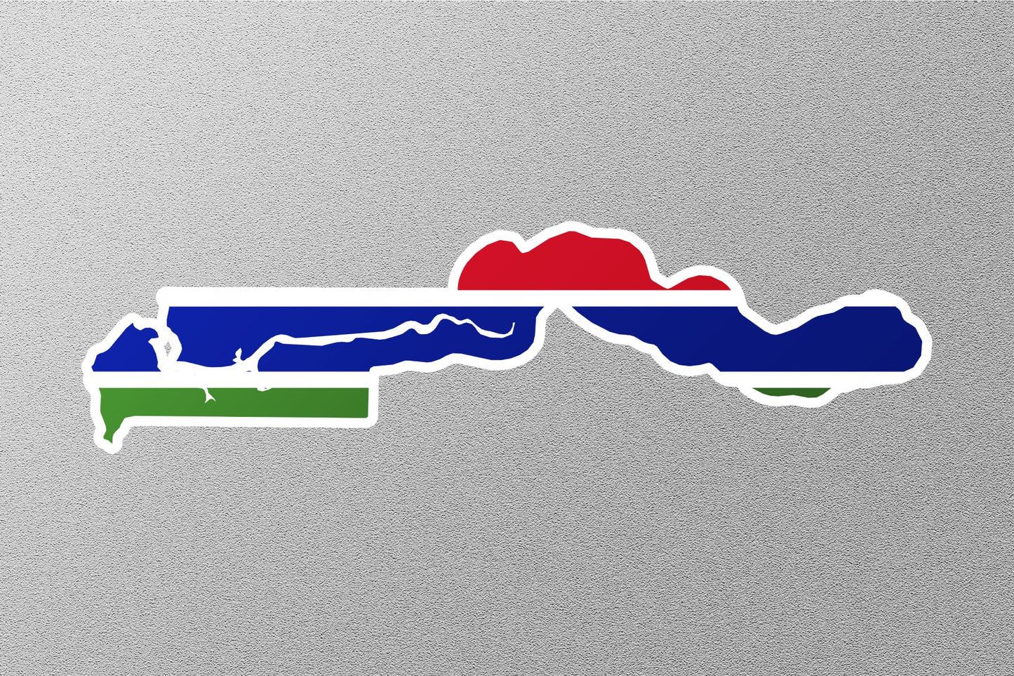 Wholesale Flag of Gambia Sticker