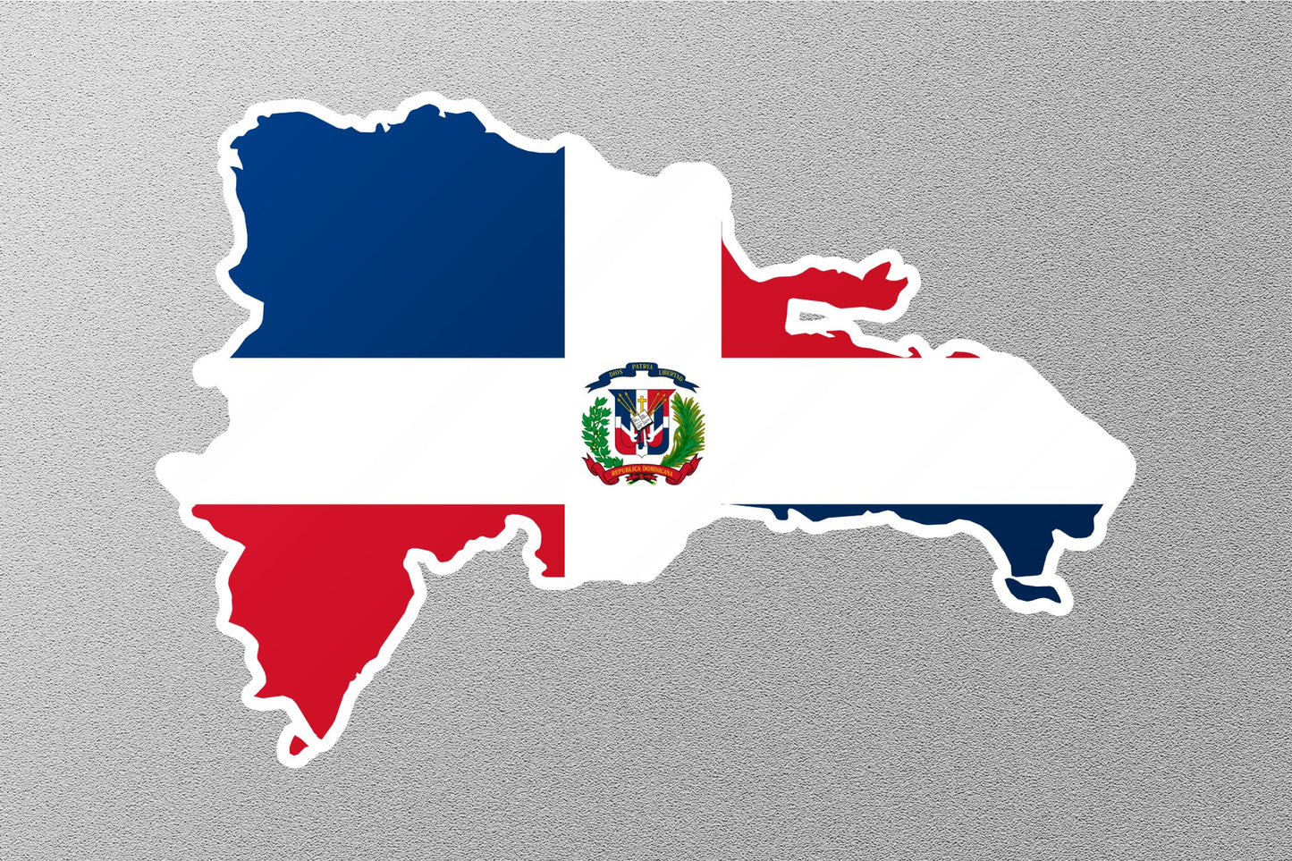 Wholesale Flag of Dominican Republic Sticker
