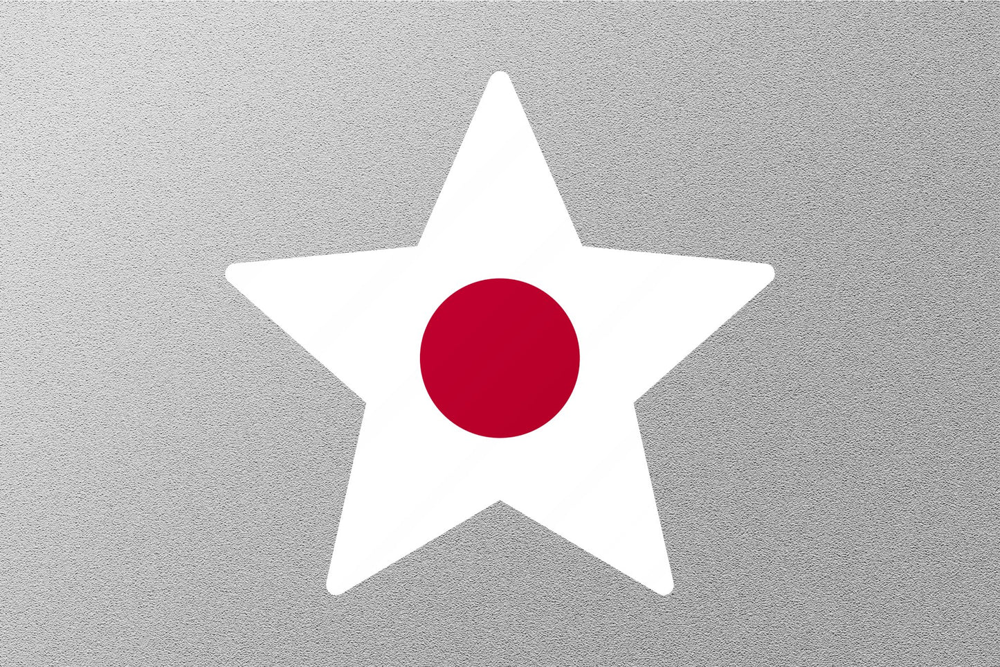 Wholesale Japan Star Flag Sticker