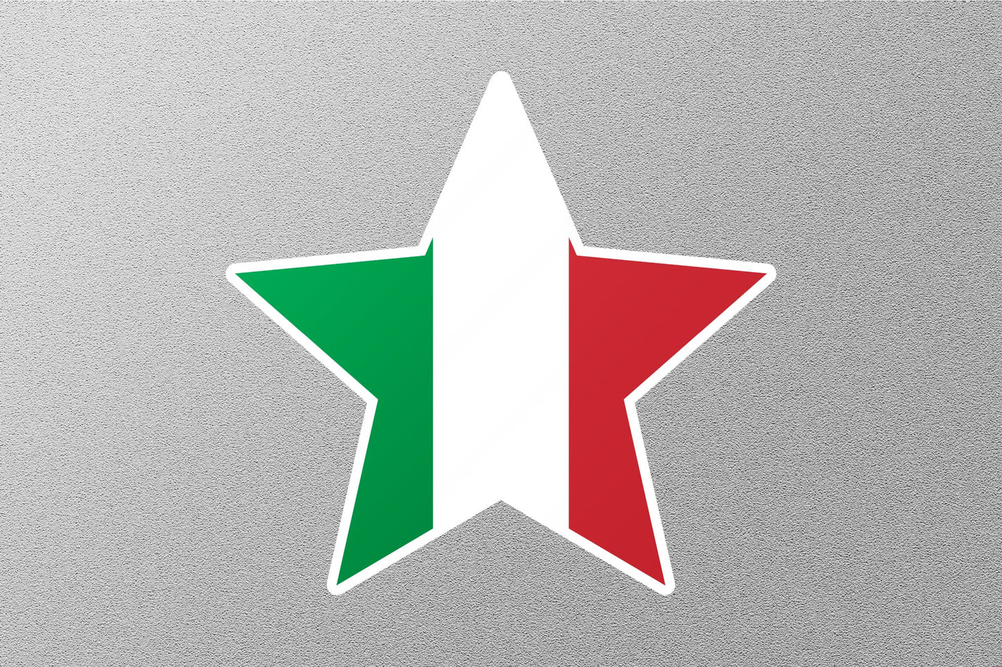 Wholesale Italy Star Flag Sticker
