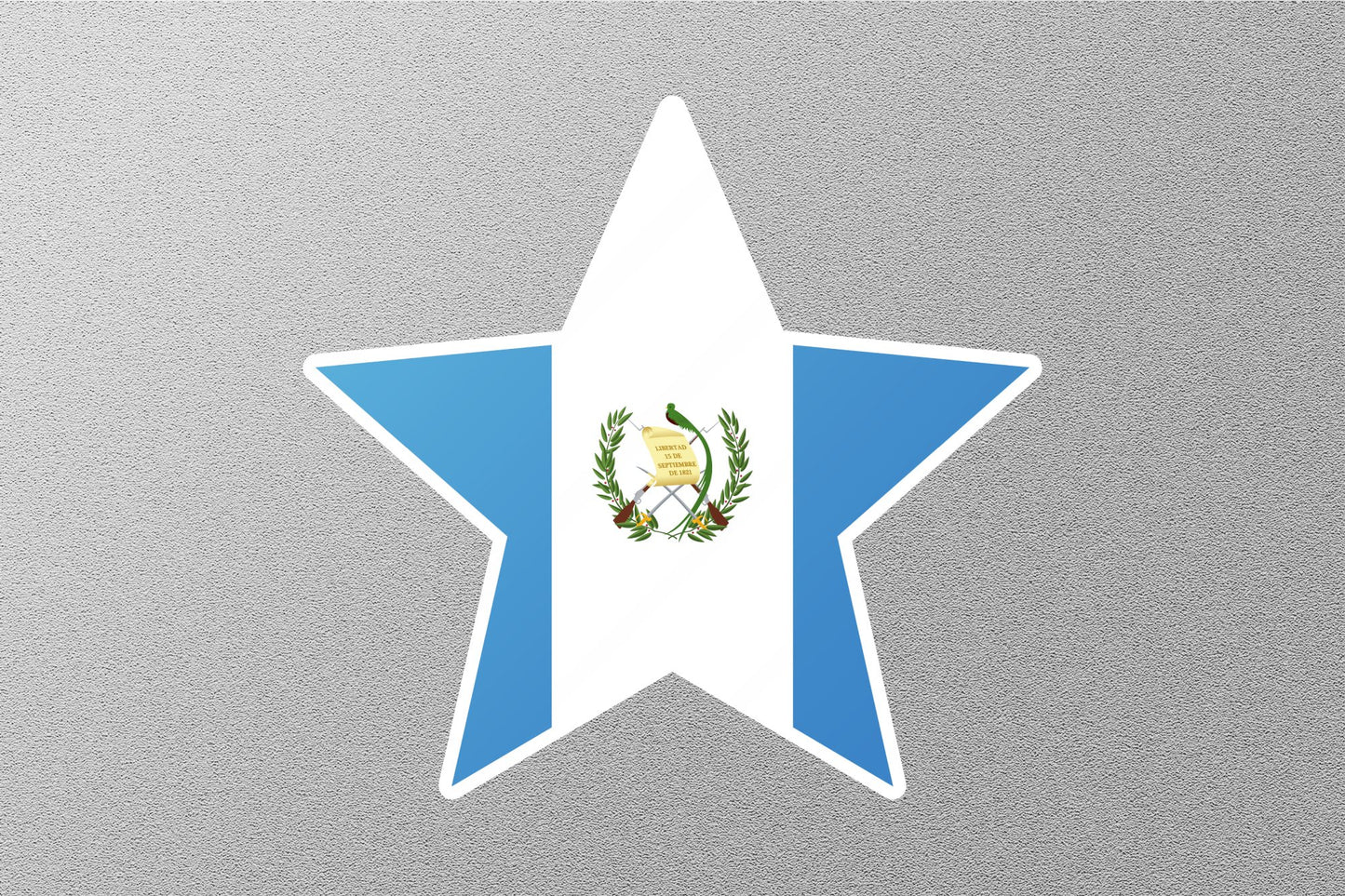 Wholesale Guatemala Star Flag Sticker