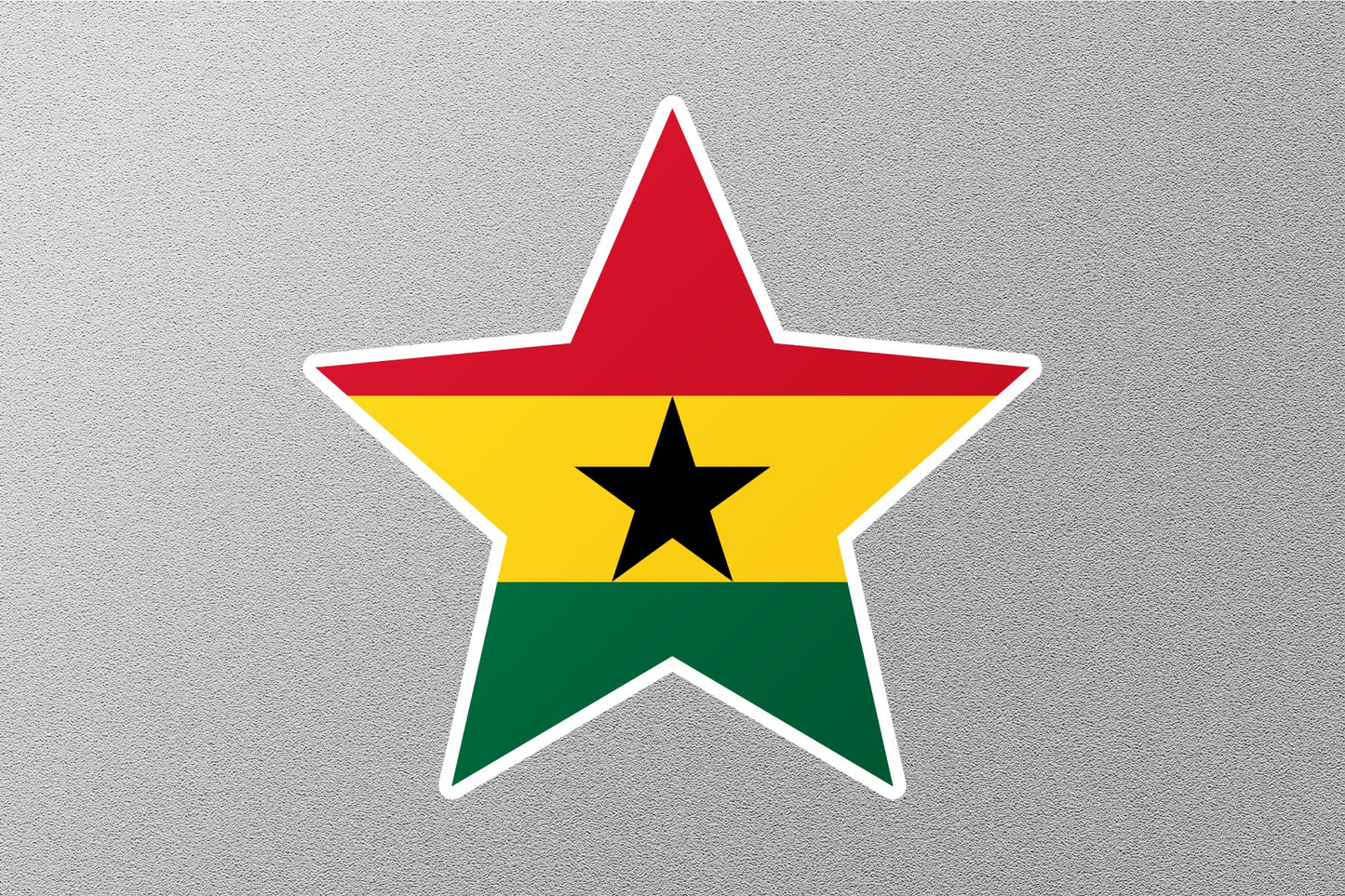 Wholesale Ghana Star Flag Sticker