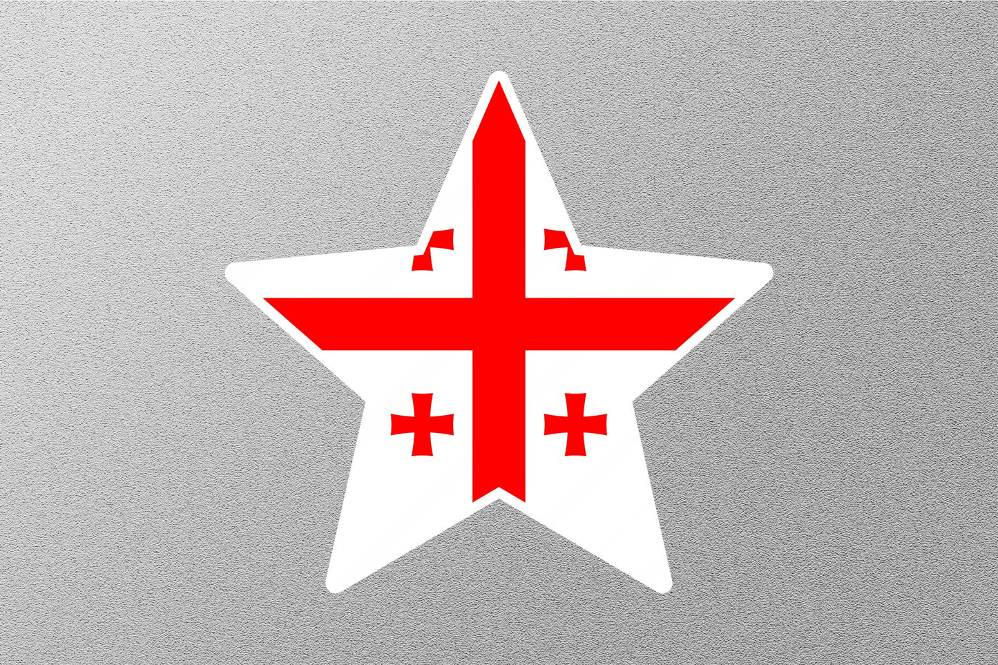 Wholesale Georgia Star Flag Sticker