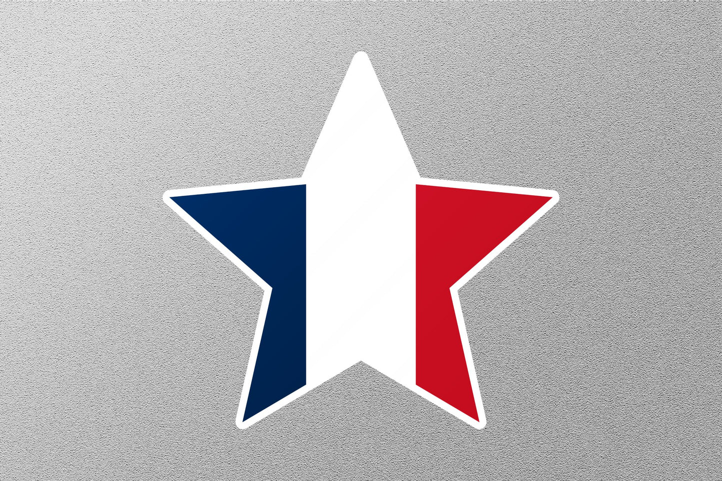 Wholesale France Star Flag Sticker