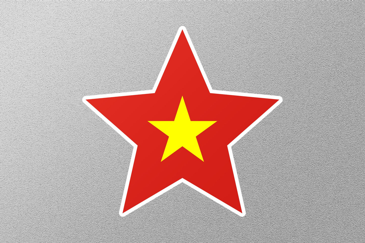 Wholesale Vietnam Star Flag Sticker