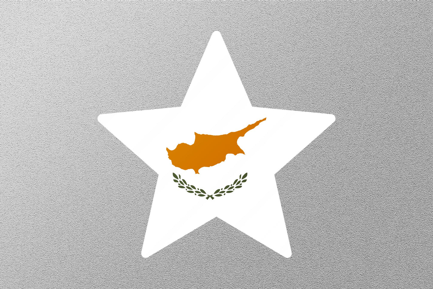 Wholesale Cyprus Flag Sticker