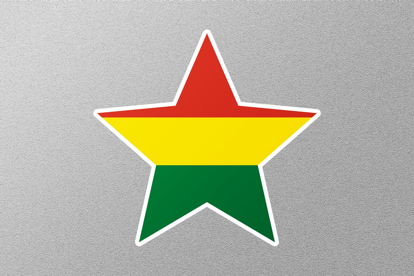 Wholesale Bolivia Star Flag Sticker