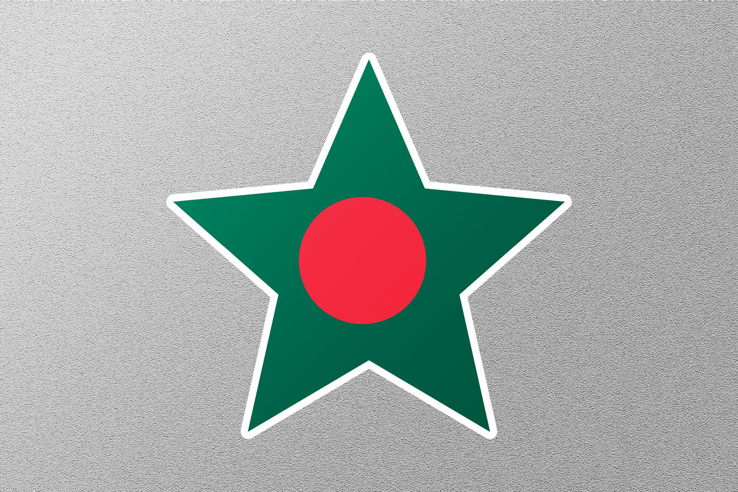 Wholesale Bangladesh Star Flag Sticker