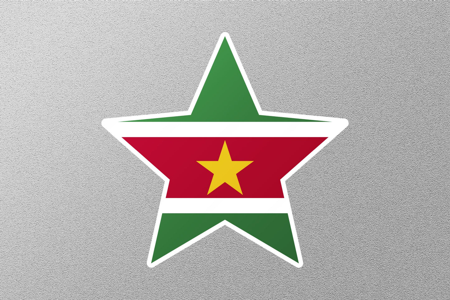 Wholesale Suriname Star Flag Sticker
