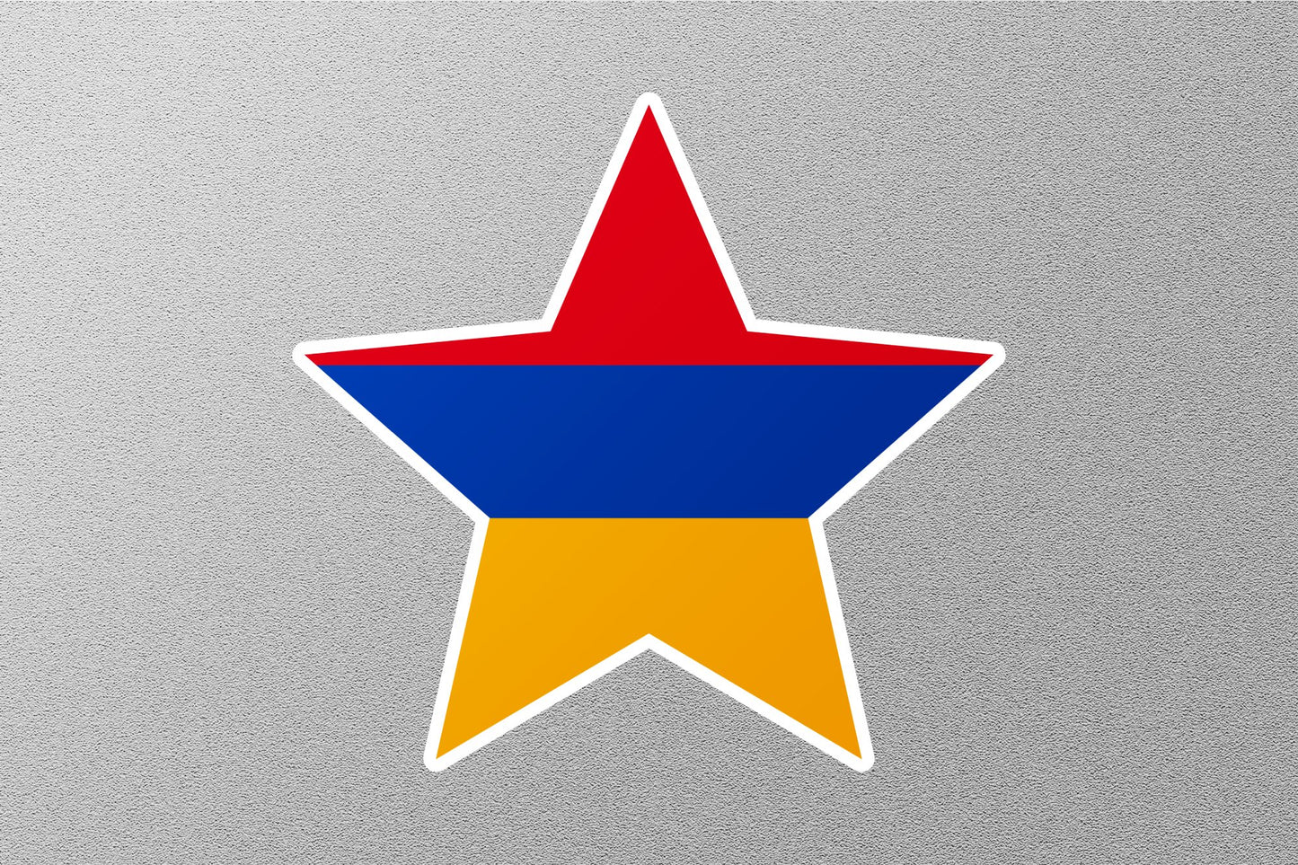 Wholesale Armenian Star Flag Sticker