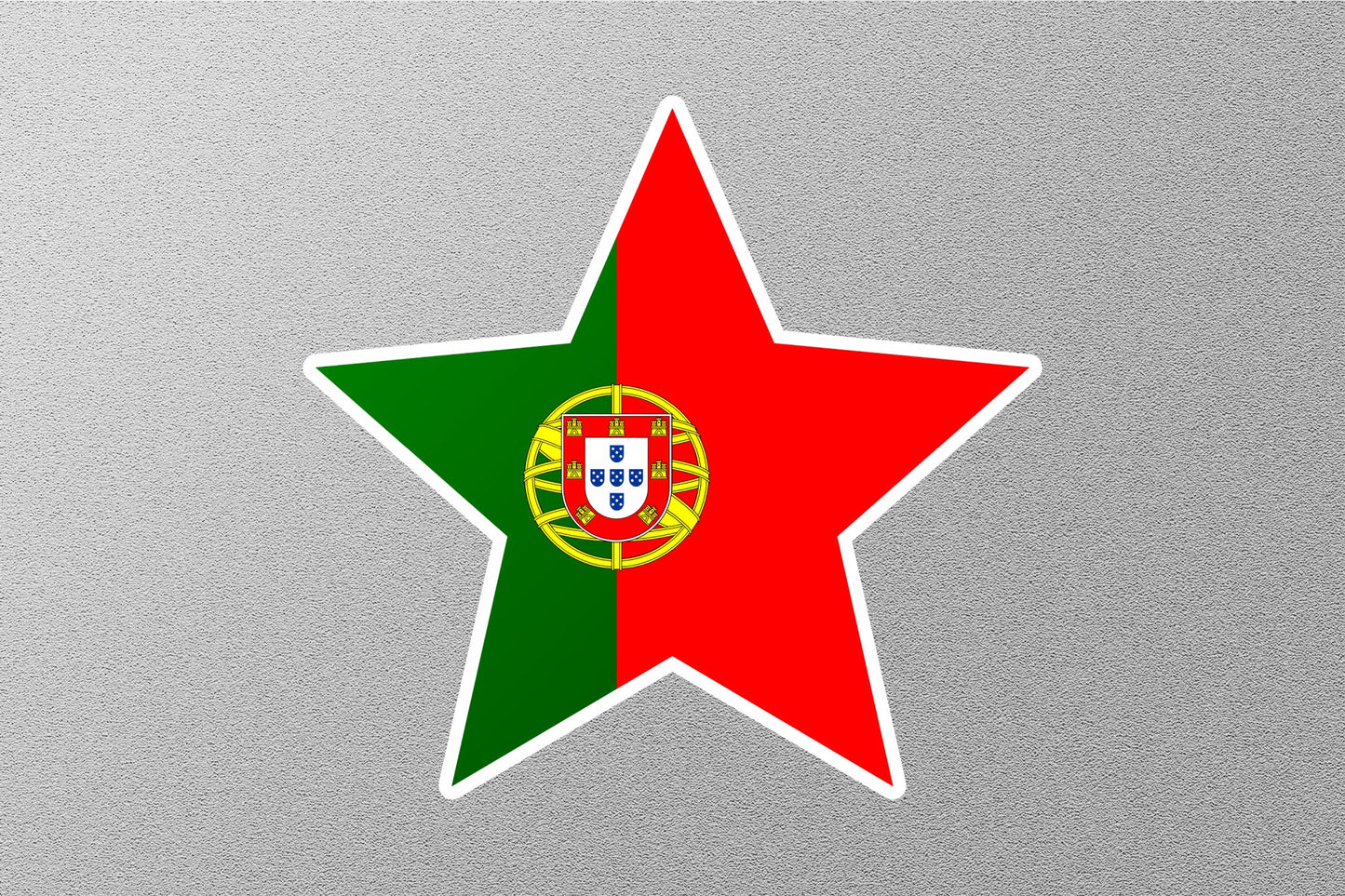 Wholesale Portugal Star Flag Sticker