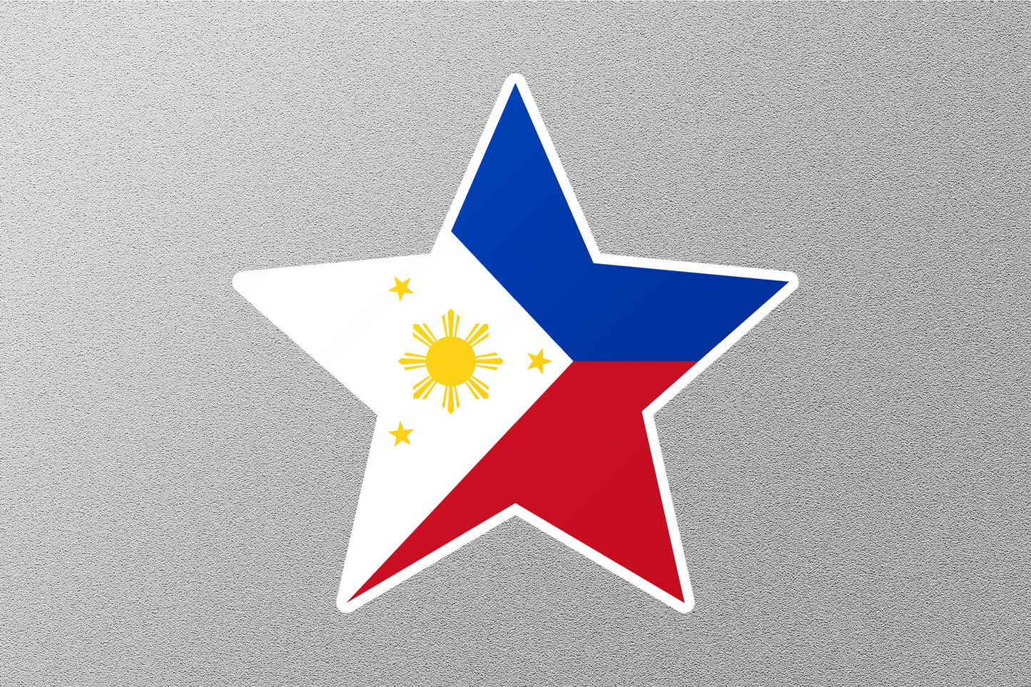 Wholesale Philippines Star Flag Sticker