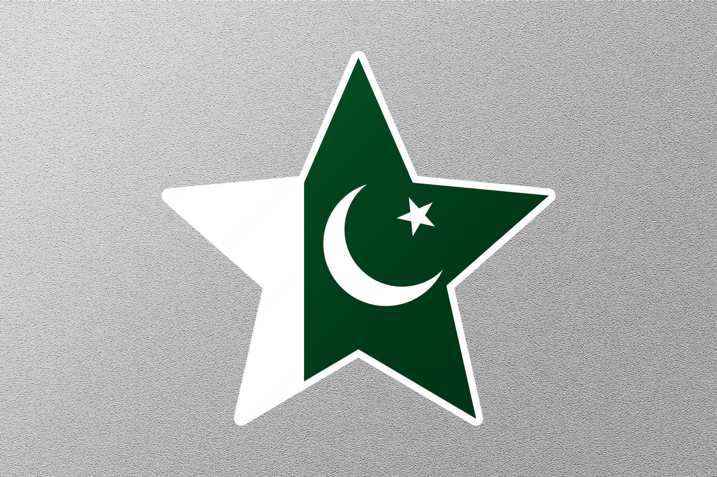 Wholesale Pakistan Star Flag Sticker
